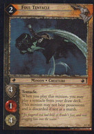 Vintage The Lord Of The Rings: #2 Foul Tentacle - EN - 2001-2004 - Mint Condition - Trading Card Game - Lord Of The Rings