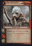 Vintage The Lord Of The Rings: #3 Orc Taskmaster - EN - 2001-2004 - Mint Condition - Trading Card Game - Il Signore Degli Anelli
