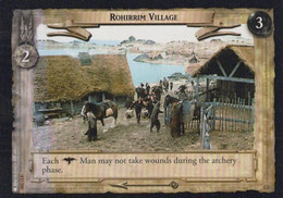 Vintage The Lord Of The Rings: #2-3 Rohirrim Village - EN - 2001-2004 - Mint Condition - Trading Card Game - El Señor De Los Anillos