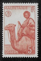 MAURITANIE - MAURITANIA 1938 - YT 76a** - MNH - Unused Stamps