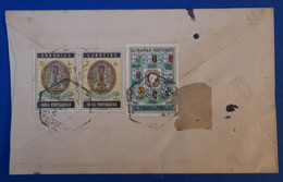 I 21 INDE PORTUGAISE BELLE LETTRE RARE 1952 GOA POUR BOMBAY + PAIRE DE T.P.+ AFFRANCH INTERESSANT - Portugiesisch-Indien