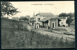 CPA - Carte Postale - France - Saint Germain Laval - La Nouvelle Gare - 1914 (CP18819OK+) - Saint Germain Laval