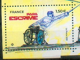 France 2021 - Para Escrime / Handisports / Fencing For Handicapped Persons - MNH - Fencing