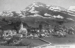 NESSLAU → Schöne Gesamtaufnahme Des Dorfes Nesslau Im Toggenburg Anno 1913 - Nesslau