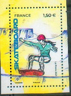 France 2021 - Skateboard / Skateboarding - MNH - Skateboard