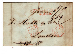 1841 , " 11-AEJF " Lettre Complet De HEIDELBERG  , Claire Obliteree ,    #1476 - Entry Postmarks