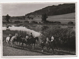 ELGG Gasthaus Löwen Reit-Ferien Reiter Auf Pferden - Elgg