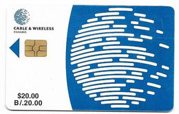 Panamá, Cable & Wireless Used Chip Phonecard, No Value, Collectors Item, # Panama-1 - Panama