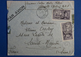 O20 AEF GABON BELLE LETTRE 1940 LIBREVILLE POUR ST MANDE FRANCE +AFFRANCH INTERESSANT - Lettres & Documents