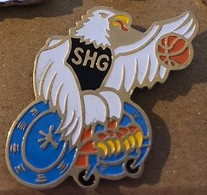 BASKETBALL EN FAUTEUIL ROULANT - LES AIGLES DE GENEVE - SHG - EAGLES TO GENEVA - SUISSE - SWITZERLAND - HANDISPORT -(28) - Basketbal