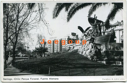 Postal Courphey & Jofre Ltda. Parque Forestal Fuente Alemana Santiago Chile - Chili