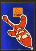 Magnet Tintin Fusée Neuf Sous Blister (1992) - Autocollants