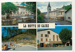 CPM - LA MOTTE DU CAIRE (B-A) - Vues Multiples : L'Eglise, Le C.E.G., La Piscine, Le Café De La Poste - Autres & Non Classés