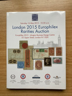 "London 2015 Europhilex Rarities Auction" - Books On Collecting