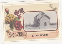 49072   Souvenir De  Waremme  Gare   Création  Moderne - Borgworm