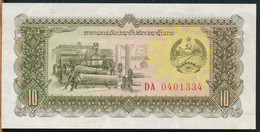 °°° LAOS 10 KIP 1979 UNC °°° - Laos