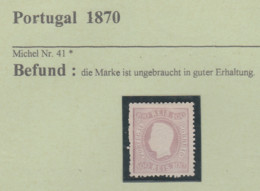 Portugal-Briefmarken-ungebraucht * 1870 - Neufs