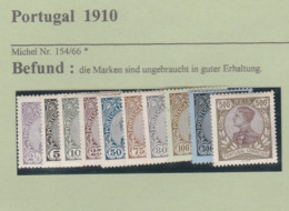 Portugal-Briefmarken-ungebraucht * 1910 - Nuevos