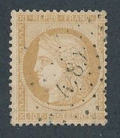 EB-455: FRANCE: Lot Avec N°36 Obl  Petits Chiffres - 1870 Beleg Van Parijs