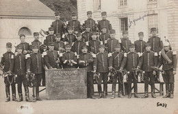 Fanfare 1908-1909 13 ° Cuirassuiers Trompette- Major  Romand - Foto