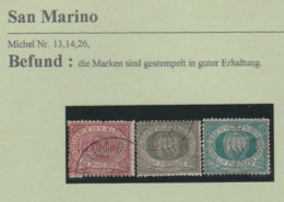 San Marino-Briefmarken- Gestempelt - Oblitérés