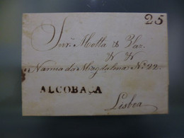 PRÉFILATELIA - ALCOBAÇA - ACB2 - (30 JUL 841) - ...-1853 Prephilately