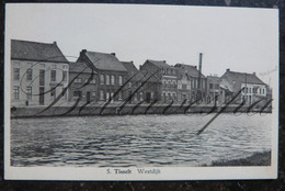 Tisselt Westdijk. Willebroekse Vaart. Kanaal Canal - Bornem
