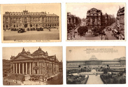 BRUSSEL - Bruxelles - Lot Van 10 Kaarten - Lot De 10 Cartes - Non Envoyée - Niet Verzonden - CPA - Sets And Collections