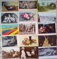 680 AK Kitsch,Humor, Kunst,Familienbilder, Christl.Bilder, Eisenbahn,Postschilder, Etc.davon 320 AK 9x14 Cm, - 500 CP Min.