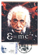 617  Einstein, Relativité: Carte Maximum, Oblit. Concordante 2005 -  Maximum Card With Special Cancel. Nobel - Física
