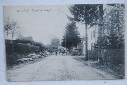 6051/GOUVY - Vers Le Village (attelage) - Gouvy