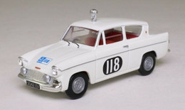 Ford Anglia 105E - Anne Hall/Patsy Burt - Ladies Trophy RAC 1959 #118 - Corgi (Vanguards) - Corgi Toys