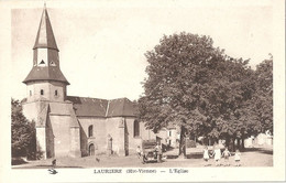 CPA Lauriere L'Eglise - Lauriere