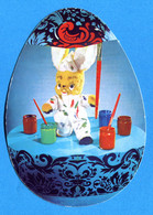 PRO304, Lapin, Peintre, Peinture, Oeuf, Rabbit, Hase, Circulée 1970 - Pâques