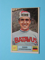 HANS JUNKERMANN ( N° 57 - BRD ) SPRINT 71 ( Zie / Voir Photos ) Panini ! - Cyclisme