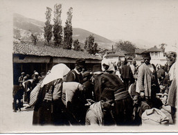 Photo Originale En Macédoine ,au Marché, Format 12/9 - Lieux