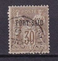 PORT-SAÏD - 30 C. Sage Type I Oblitéré FAUX - Used Stamps