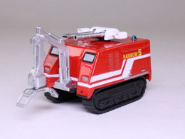 Rainbow 5 - Tractopelle - Red & White - Del Prado - Commercial Vehicles