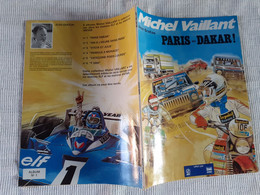 MICHEL VAILLANT BD Souple ELF N°1   PARIS-DAKAR   Jean GRATON   1982   TTBE - Michel Vaillant