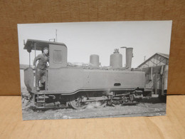 LIGNE DE CHEMIN DE FER FOULAIN à NOGENT En BASSIGNY (52) Photographie Format Cpa Locomotive Gros Plan - Nogent-en-Bassigny