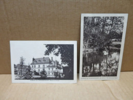 TESSANCOURT (78) 2 Cartes  Chateau Et Coin Du Parc - Andere & Zonder Classificatie