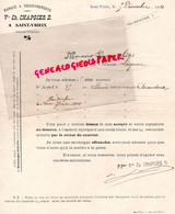 87- ST SAINT YRIEIX LA PERCHE- RARE LETTRE BANQUE VVE CH. CHPGIER-1910- M. PEYRAT HOTEL ST SAINT PRIEST LIGOURE - Banque & Assurance