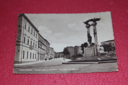 Campobasso Piazza Della Vittoria Via Ugo Petrrella Anni 40 + NO Francobollo - Campobasso