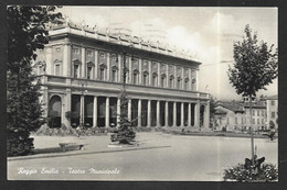 REGGIO EMILIA TEATRO MUNICIPALE VG. 1948 N°C700 - Reggio Emilia