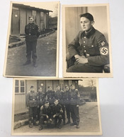 Ancien Lot 3x Carte Photo Malgrès-nous RAD Reicharbeitsdienst 190 WWII - Forbach