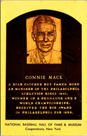 New York Cooperstown Connie Mack National Baseball Hall Of Fame - Baseball