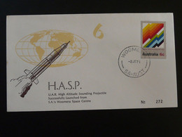 Lettre Espace Space High Altitude Sounding Projectile HASP 6 Cover 1971 Australia 94166 - Oceania