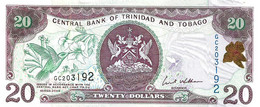 TRINIDAD AND TOBAGO $20 BLACK BIRD FRONT & BUILDING BACK DATED 2006 UNC P.? READ DESCRIPTION CAREFULLY !!! - Trinidad & Tobago