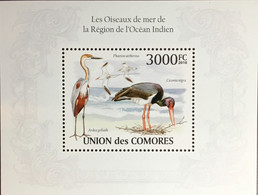 Comoros Comores 2010 Indian Ocean Birds Minisheet MNH - Autres & Non Classés