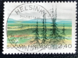 Suomi - Finland - C3/14 - (°)used - 1988 - Michel 1037 - Nationaal Park Urho Kekkonen - HELSINKI - Used Stamps